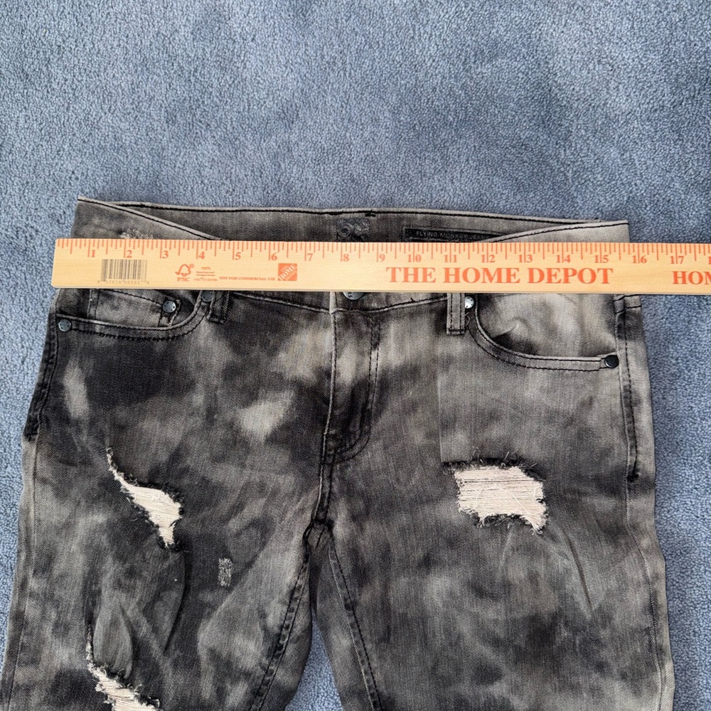 Flying Monkey Jeans Distressed size 29 waist - Picture 3 of 9